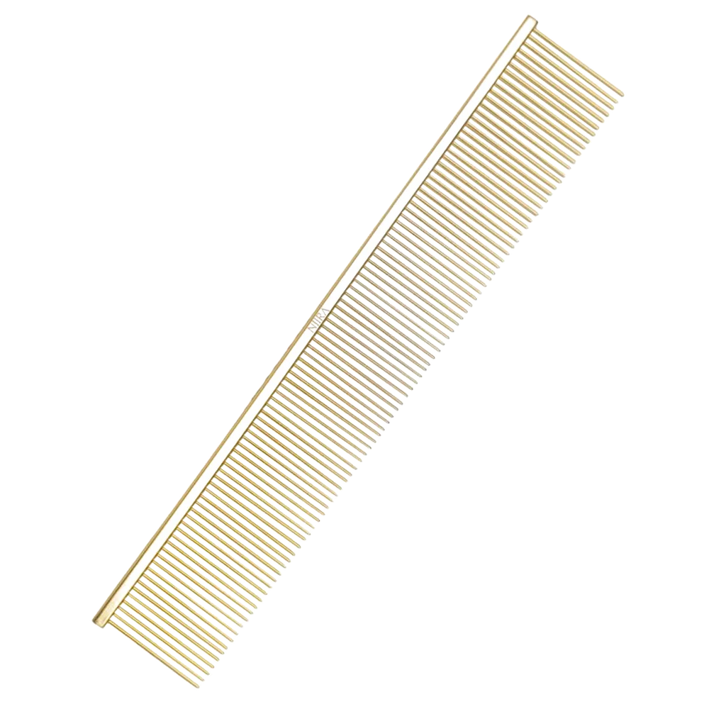 Niira 9" Koda Finishing Comb Gold by Irina Pinkusevich