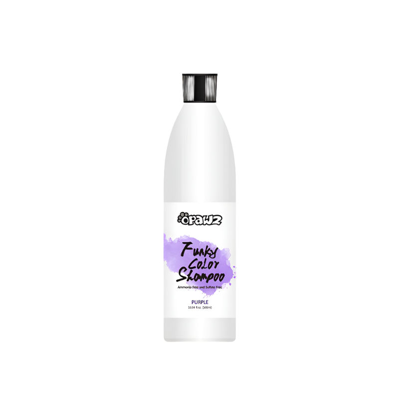 opawz color depositing shampoo purple 17oz