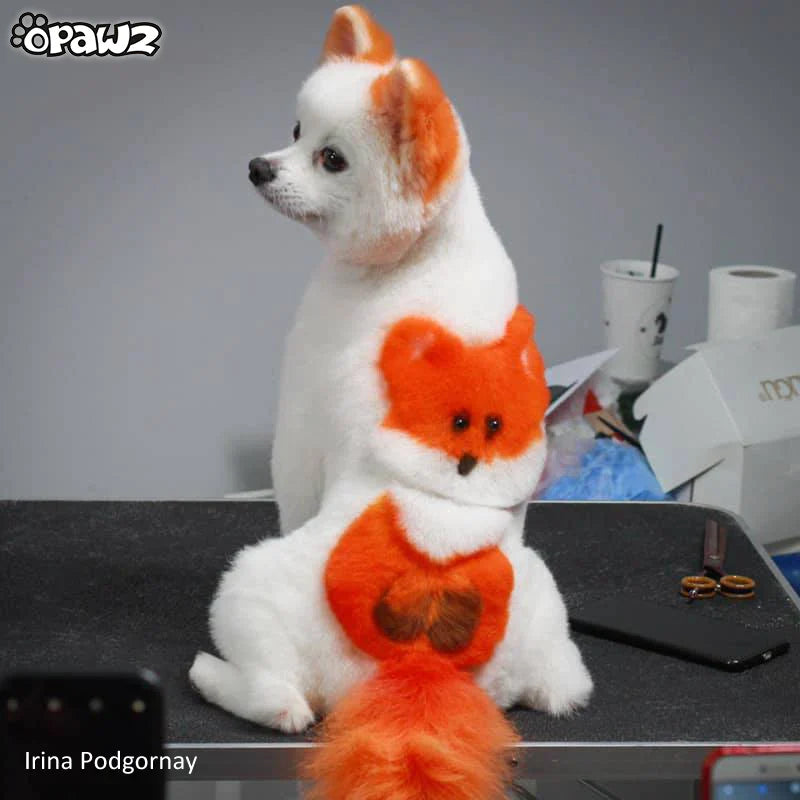 opawz permanent dog hair dye ardent orange