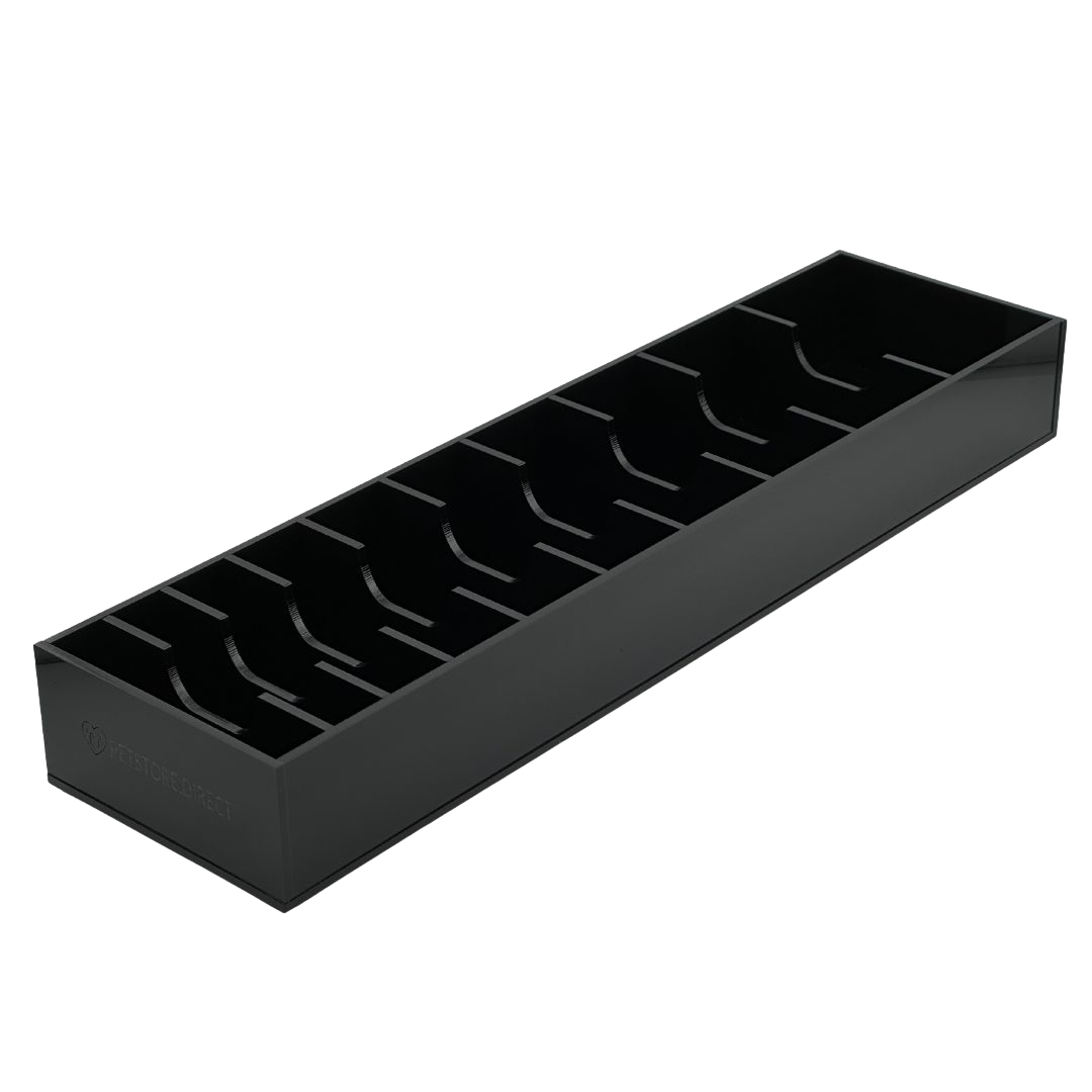 Wide 10 Blades/Combs Guard Holder Black by PetStore.Direct