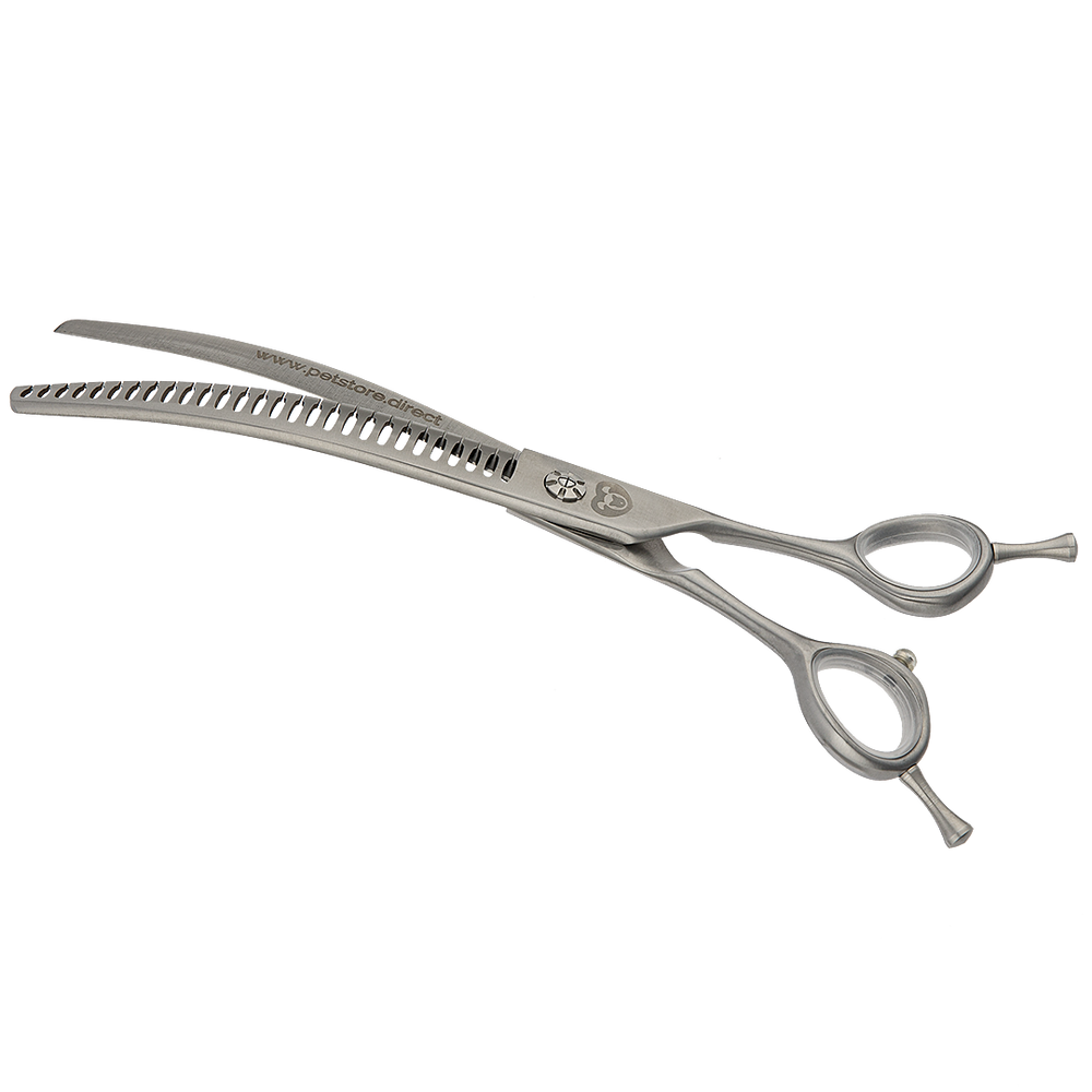 7.5" 28T Curved Chunker Texturizing Shear by PetStore.Direct