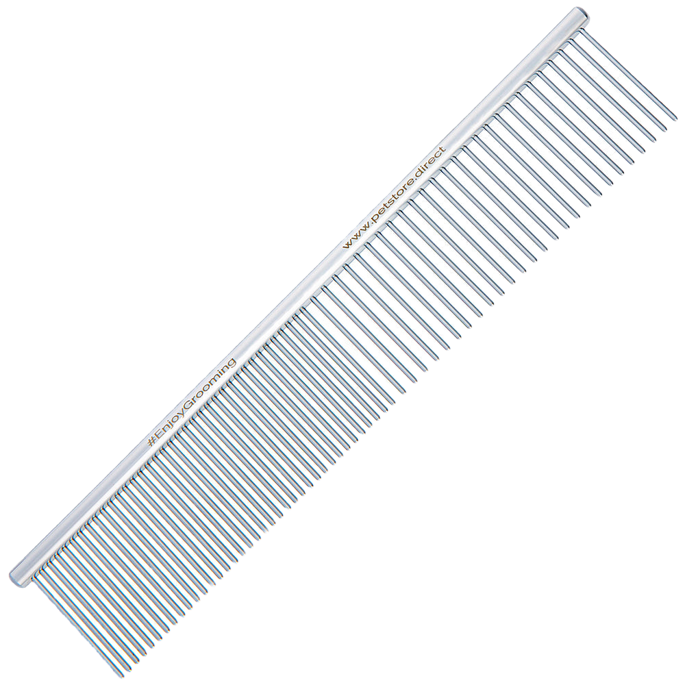 7.5" 50/50 Heavy Duty Long Teeth Comb by PetStore.Direct