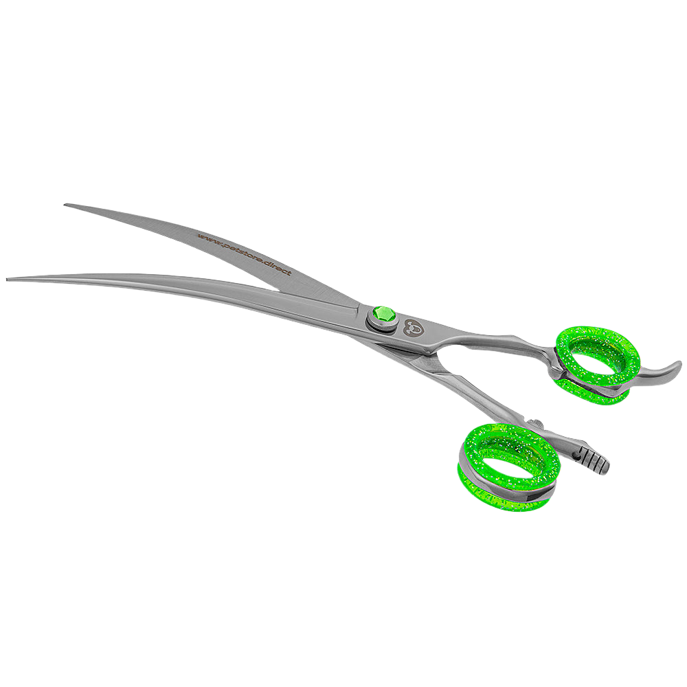 8" Senna Swivel Curved Shears by PetStore.Direct