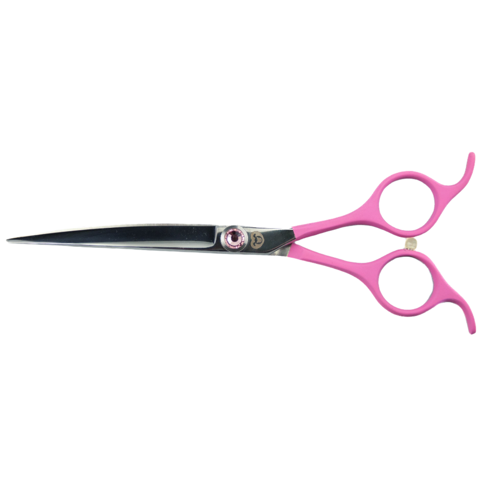 6.5" Pink Curved Shear by PetStore.Direct