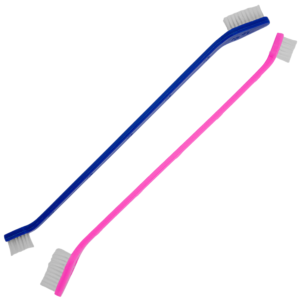 Dual-end Tooth Brushes 50 Count Pink/Blue by PetStore.Direct