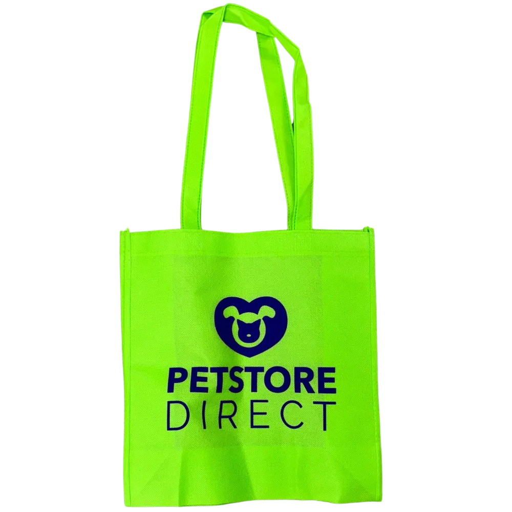 Large Green Shopping Bag by PetStore.Direct