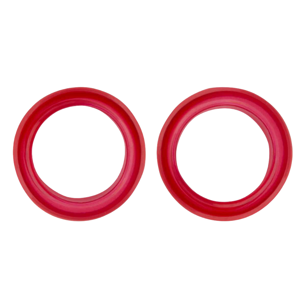 Pack of 2 Premium Scissor Finger Ring Inserts in Red by PetStore.Direct