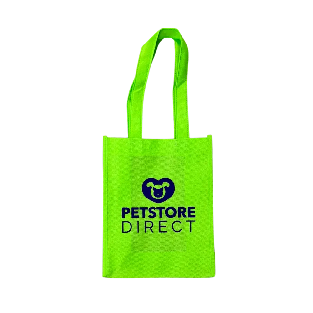 Small Green Shopping Bag by PetStore.Direct