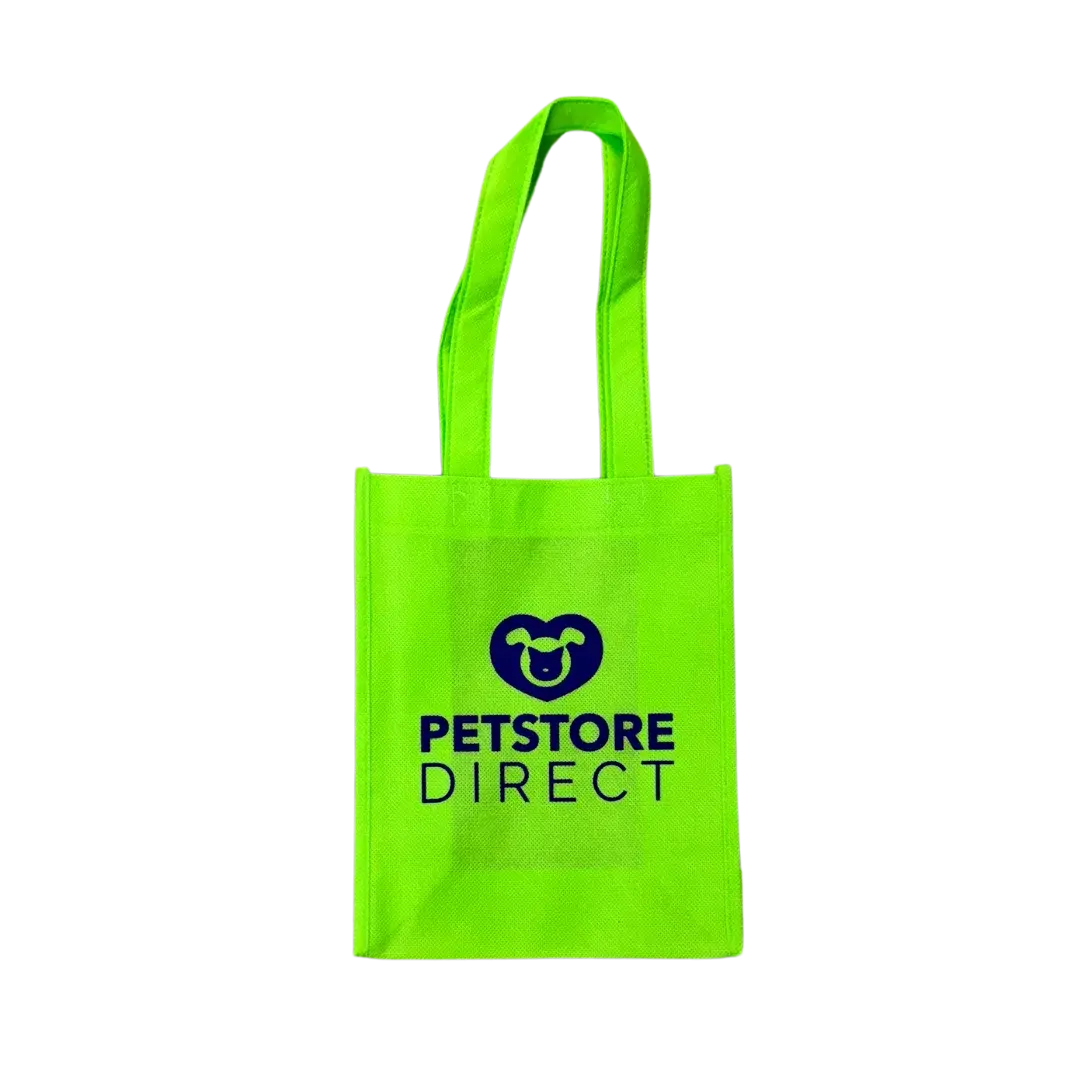 Small Green Shopping Bag by PetStore.Direct