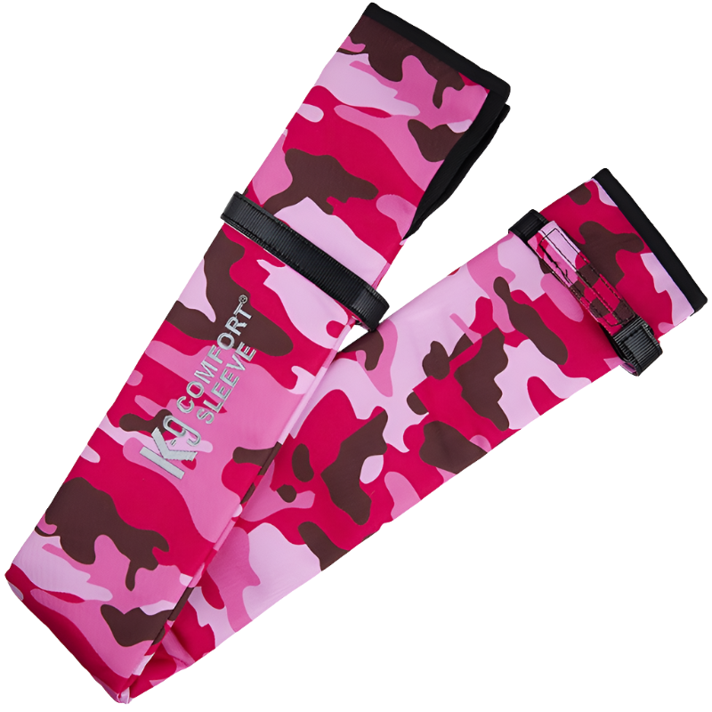 Pink Camo Comfort Sleeve for Dryer Hose by Electric Cleaner