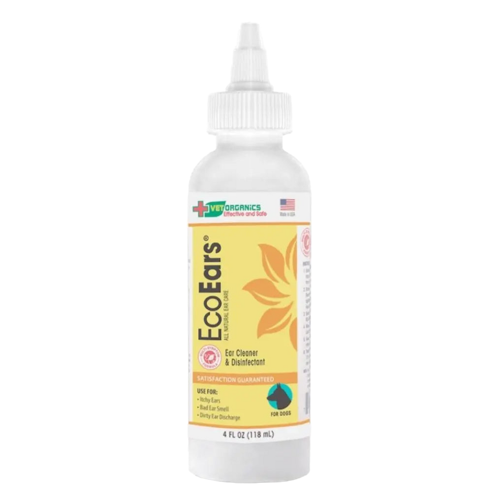 EcoEars Ear Cleaner 4oz by Vet Organics