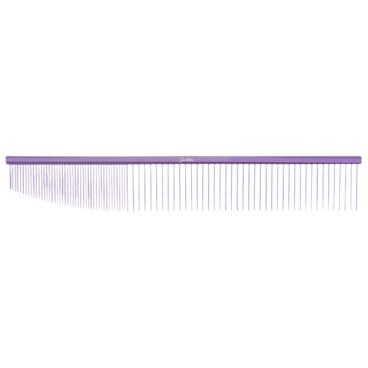 9.5'' Ellipse Comb Purple by Zolitta