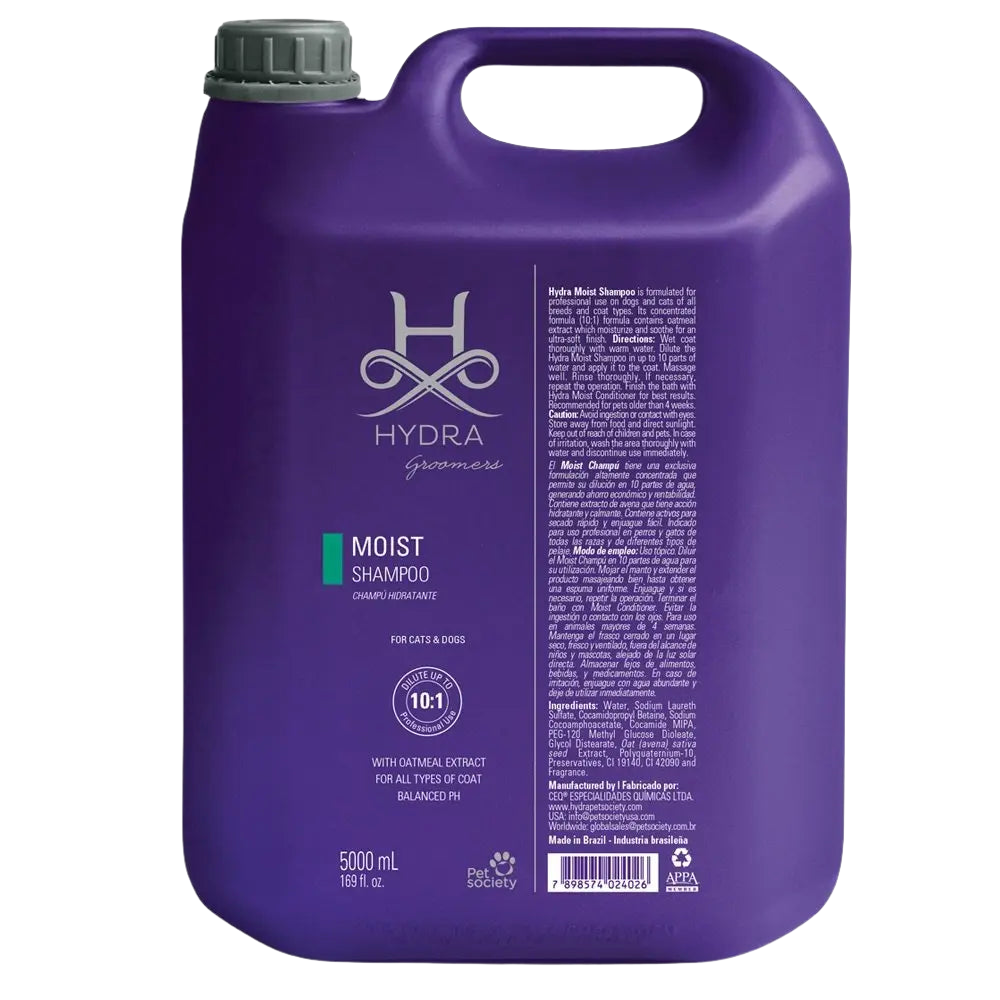 Moist Shampoo 1.3 Gallon by Hydra