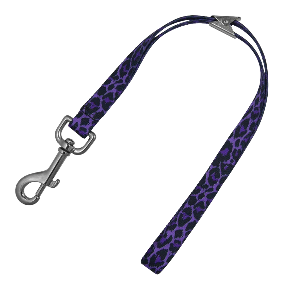 15" Purple Leopard Grooming Loop by Loop Dawgy Dawg