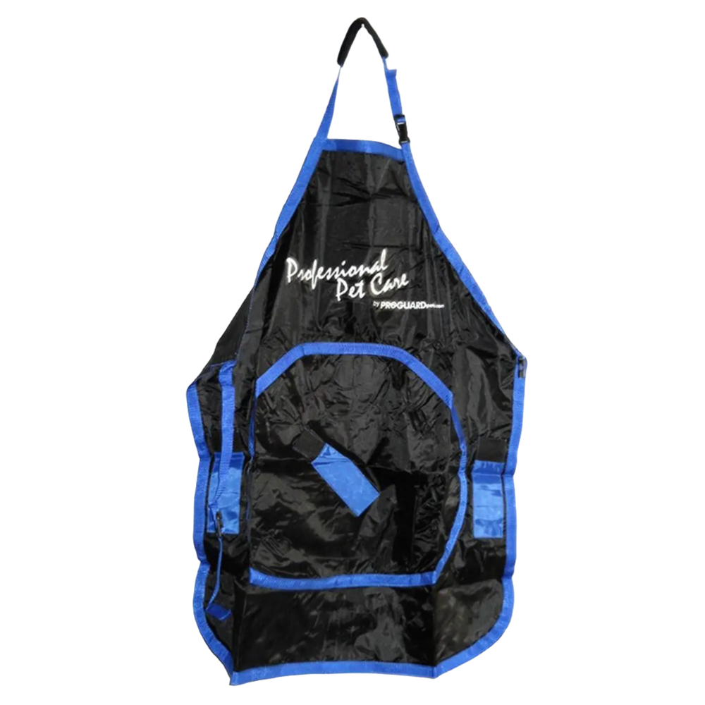 Deluxe Grooming Apron in Black/Blue by Proguard