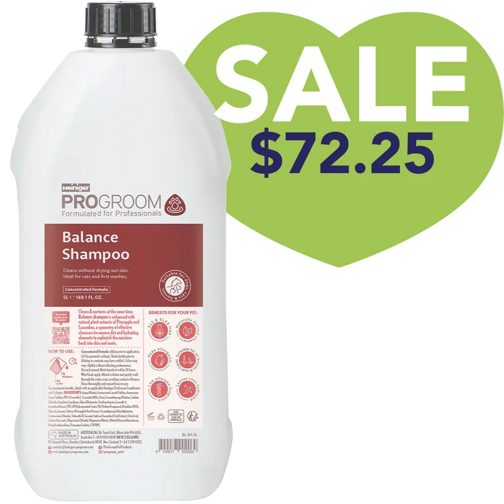 Balance Shampoo 5 Litre by Heiniger ProGroom