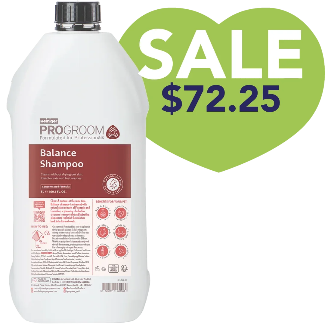 Balance Shampoo 5 Litre by Heiniger ProGroom