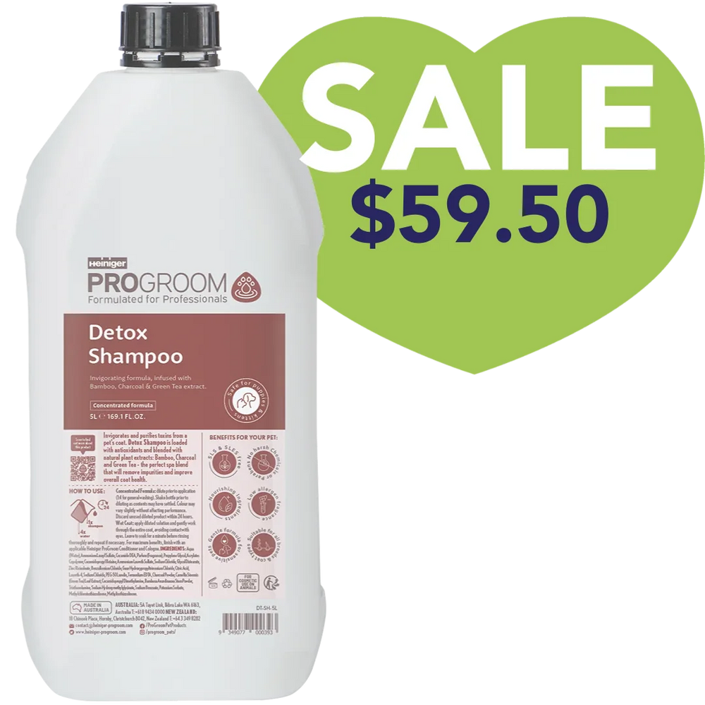 Detox Shampoo 5 Litre by Heiniger ProGroom