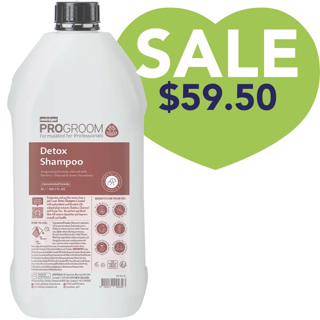 Detox Shampoo 5 Litre by Heiniger ProGroom