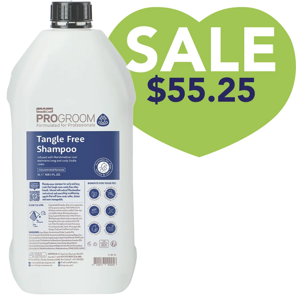 Tangle-Free Shampoo 5 Litre by Heiniger ProGroom