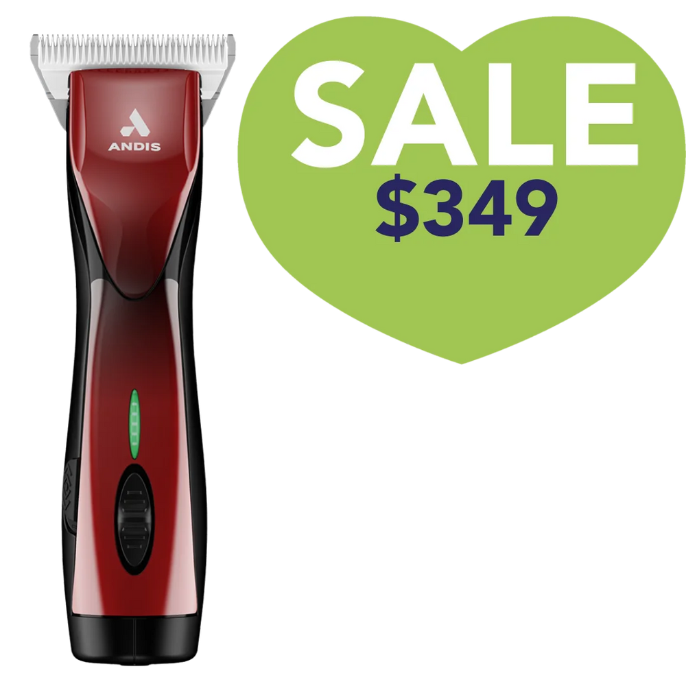 Pulse ZR II Red Clipper with Wide 30 Blade by Andis