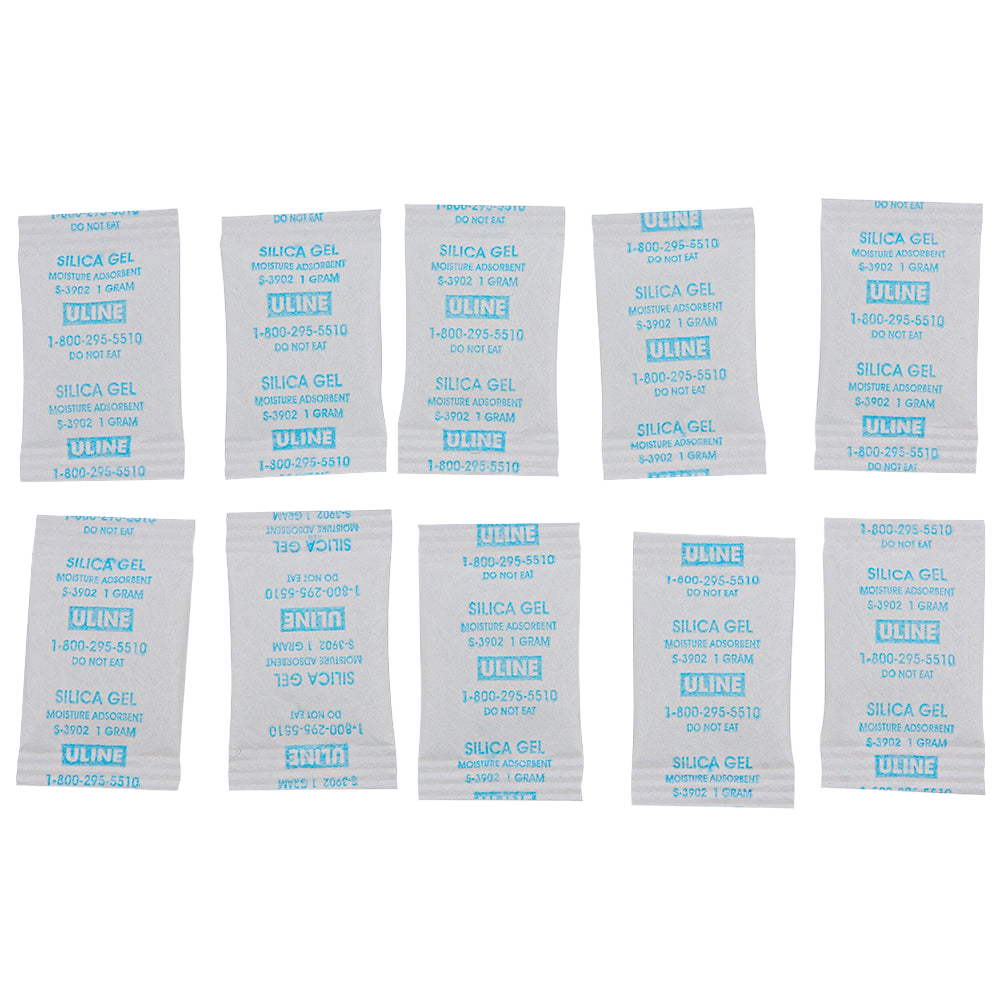 Silica Gel Moisture Absorbent Set of 10 by PetStore.Direct