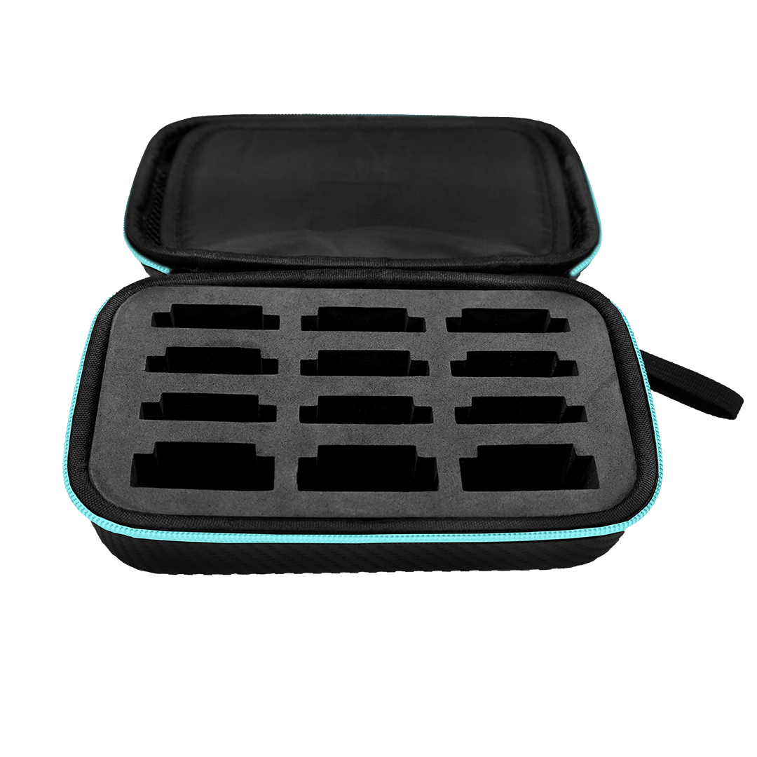 Blade Storage Case Teal-Holds 12 Blades by Joyzze