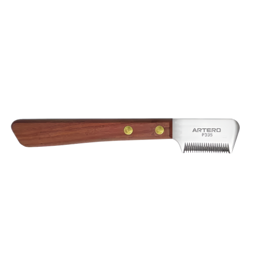 Thin Coat or Beginner Groomer Stripping Knife by Artero