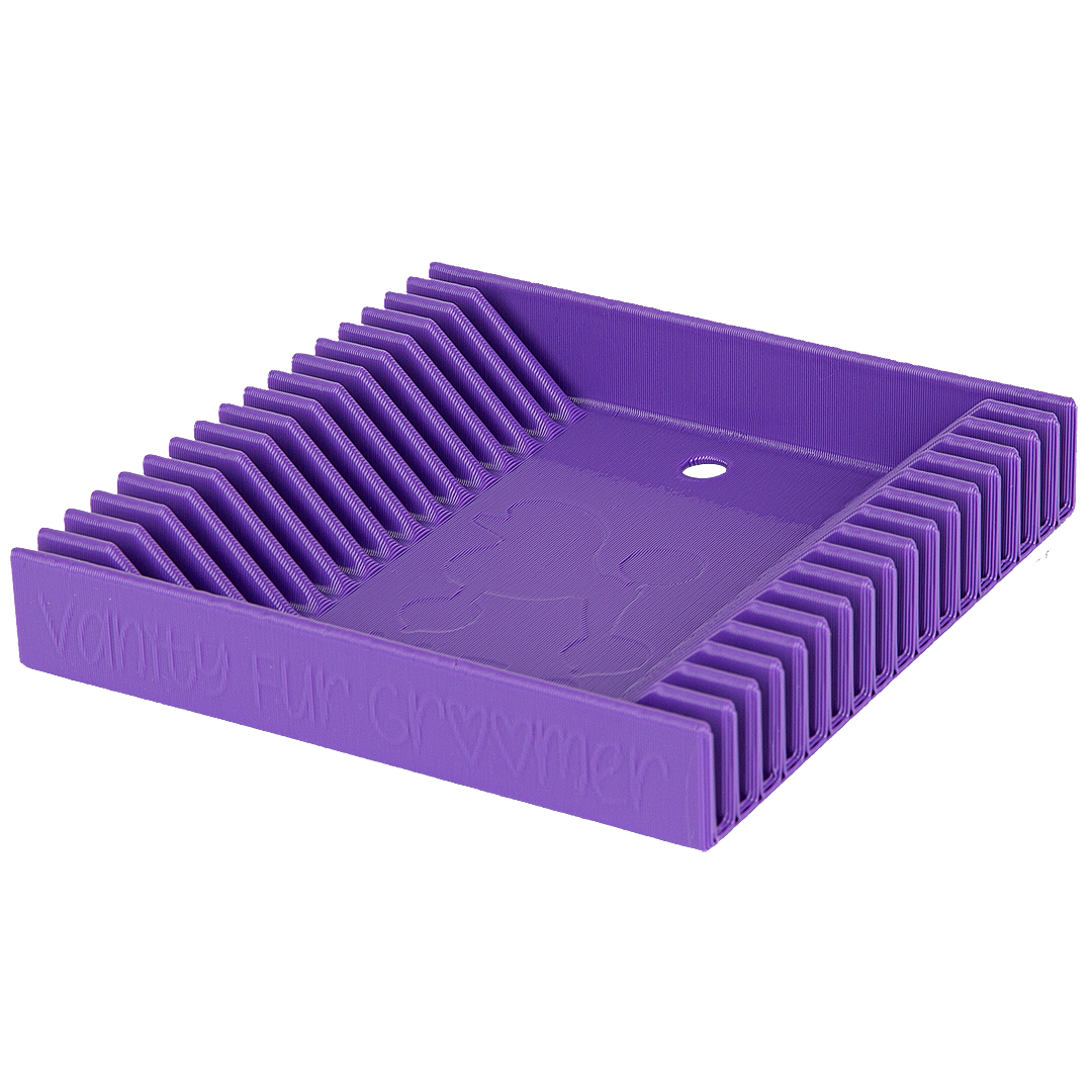 Comb Tray Purple by Vanity Fur