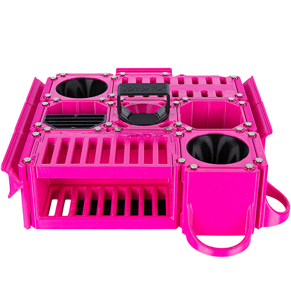 Custom Cube Tool Caddy Magenta by Vanity Fur