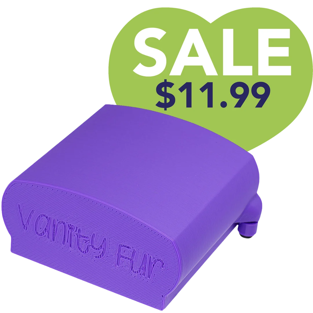 Large Brush Cover Purple by Vanity Fur