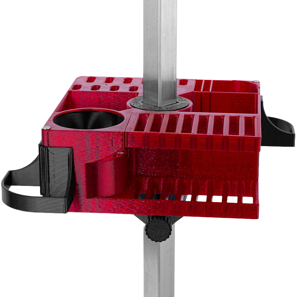 Mini Cube Tool Caddy Jolly Red by Vanity Fur