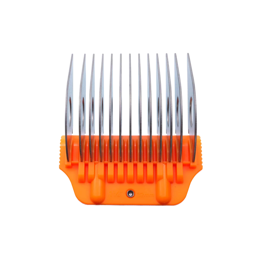 1 1/4" Wide Snap-On Combs Orange by Artero