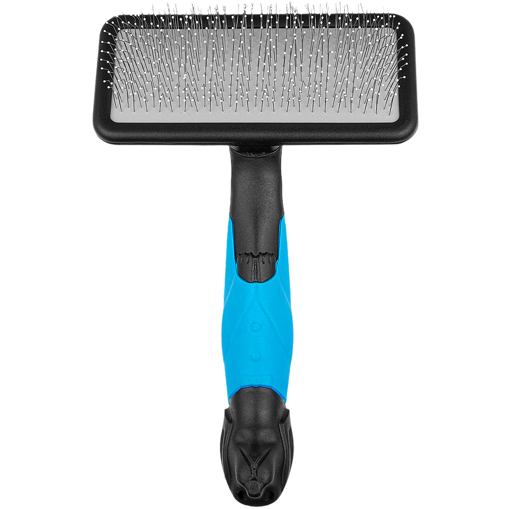 Mr. Slick Medium Slicker Brush with Protected Pins by Zolitta