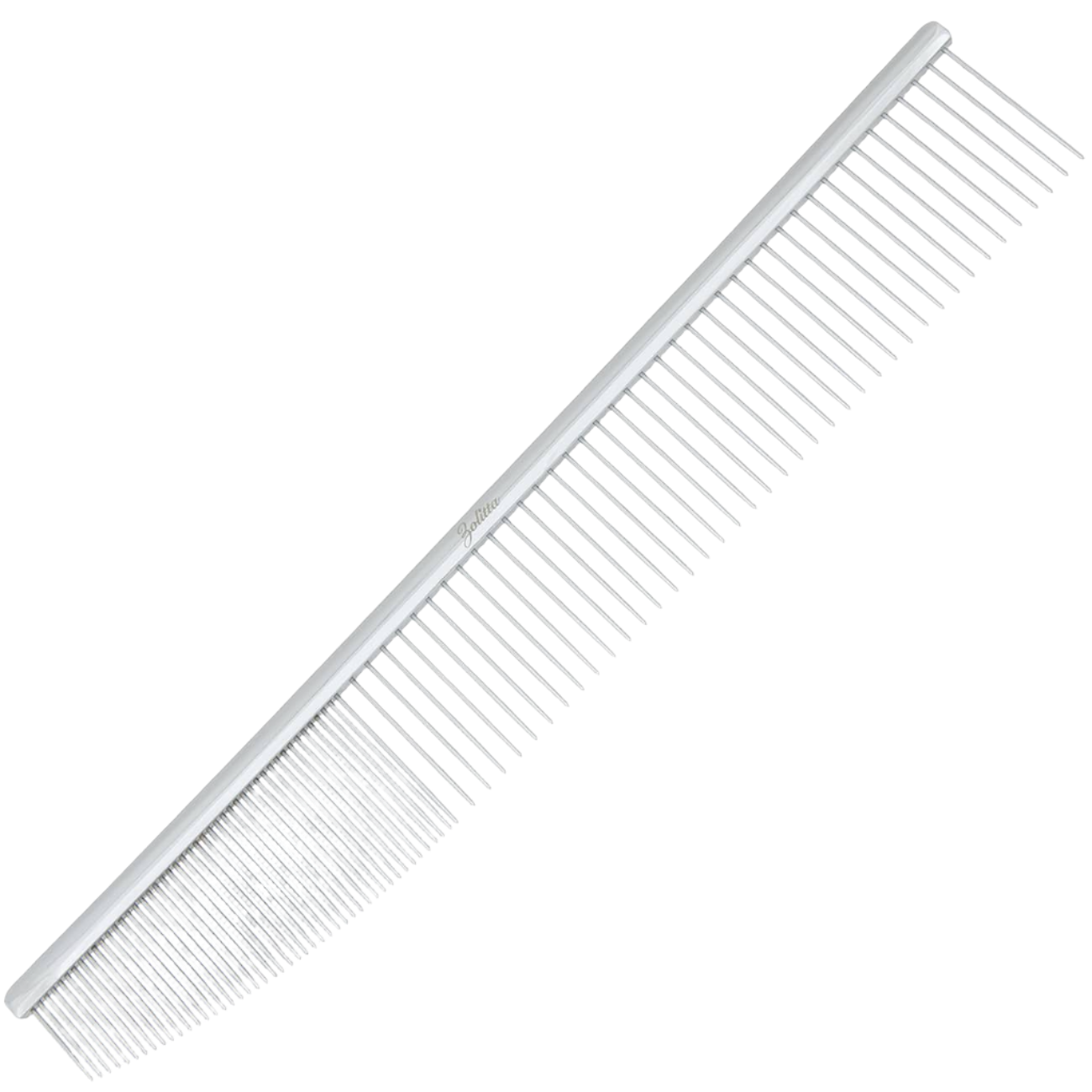 9'' Ellipse Comb Silver by Zolitta