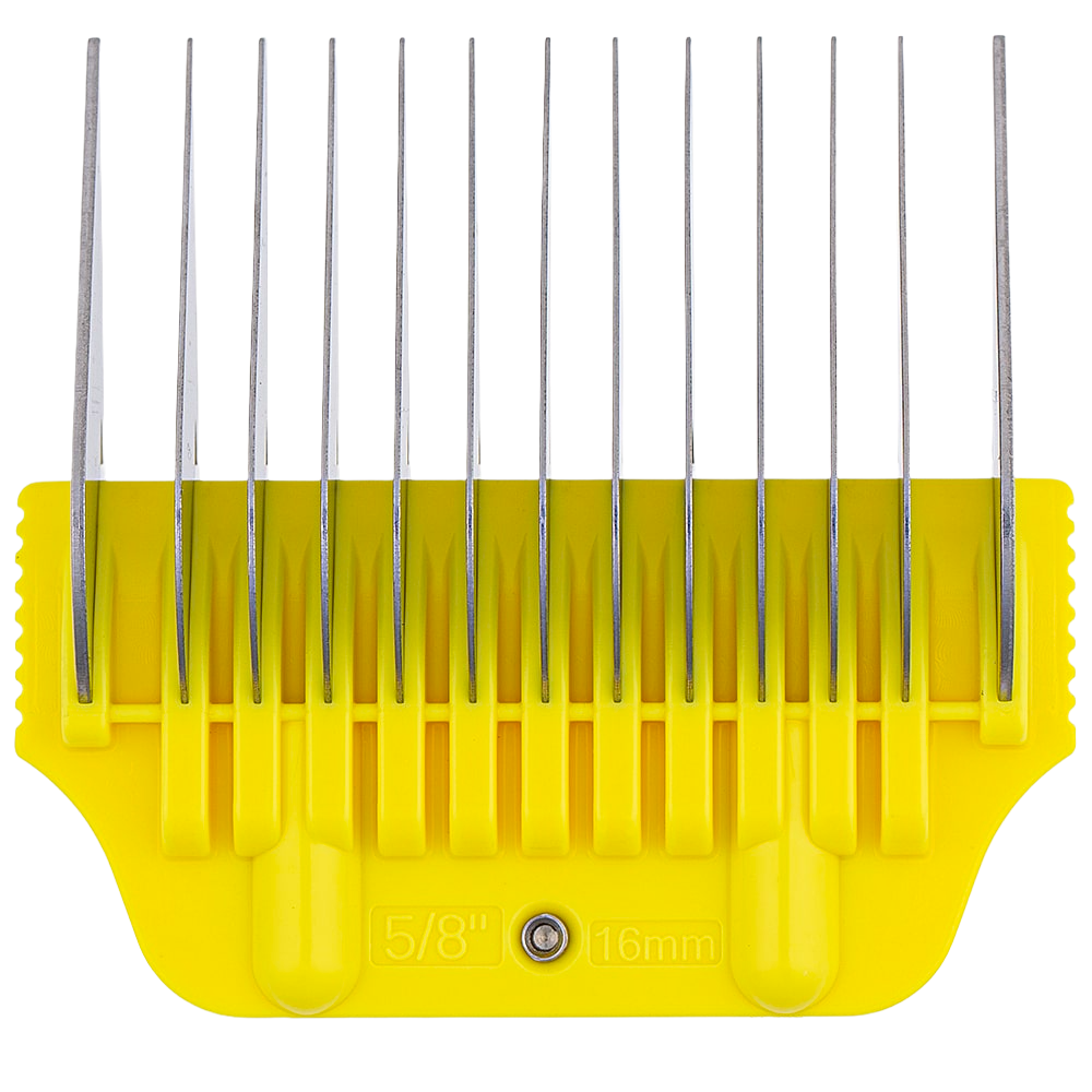 6 Colored Combs with 30W blade by Zolitta