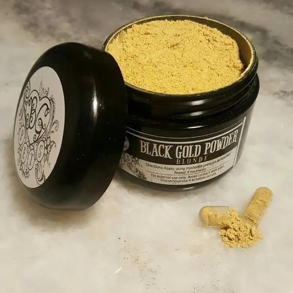 Black Gold Powder (Black) Single 2 oz by Black Gold Pets
