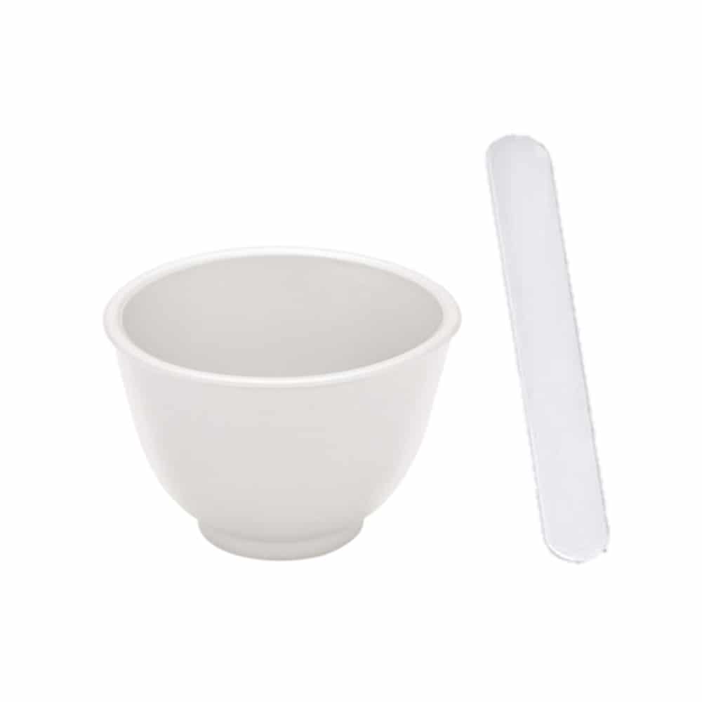 Mixing bowl with spatula