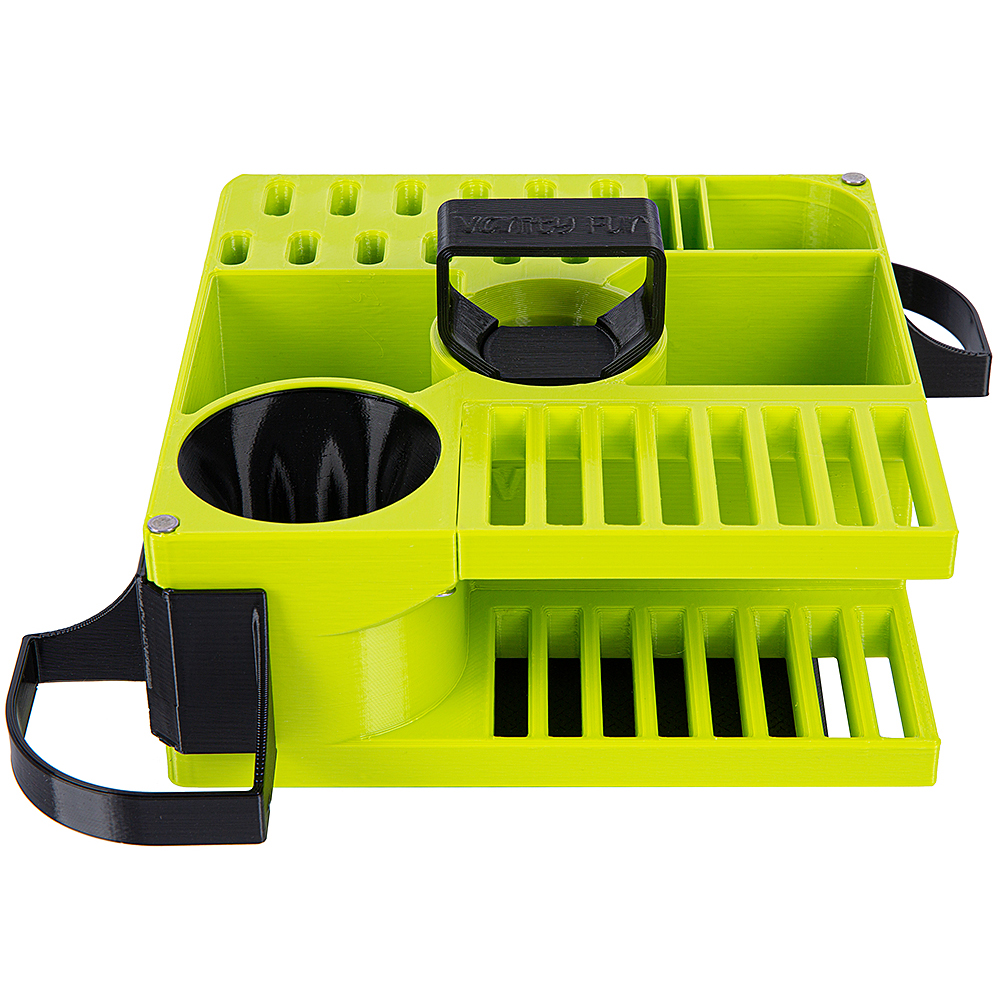 Mini Cube Tool Caddy Lime Green by Vanity Fur